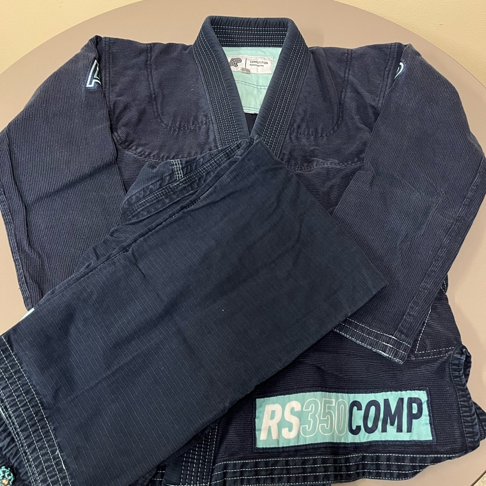 ALBINO & PRETO RS350 A0 Batch #53 Gi Kimono BJJ Navy Comp
